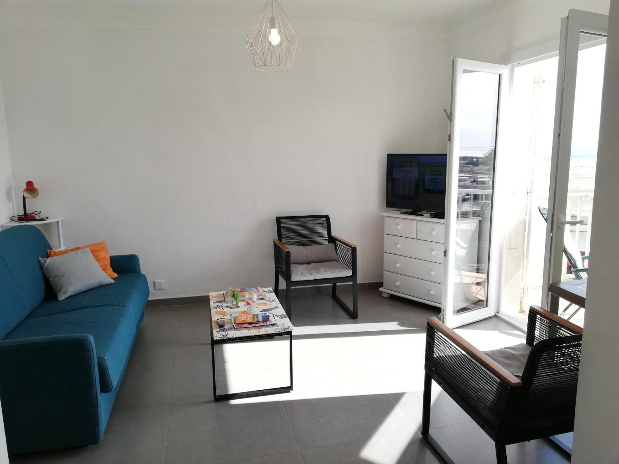 Superbe Appartement Avec Vue Sur Mer Et Port, Parking Prive Saint-Pierre-la-Mer  Exterior photo
